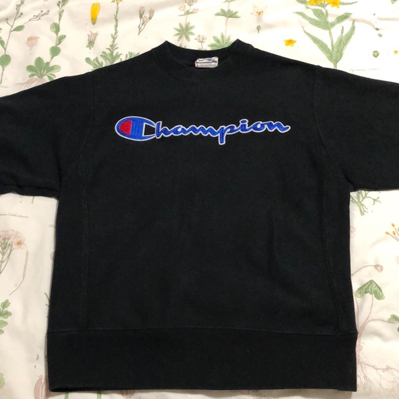 Black Champion Sweatshirt - Picture 2 of 7